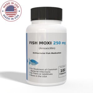 Thomas Labs Fish Antibiotics Amoxicillin 250mg 100 Capsules