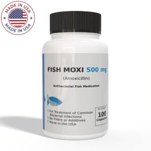 Thomas Labs Fish Mox Forte - Amoxicillin 500mg 200 Capsules Fish Antibiotics